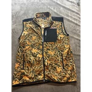 Simply Southern Camo Print Fleece Vest Medium New! nwt‎